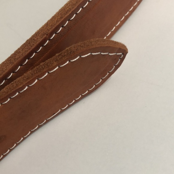 EUC Authentic Leather Belt Made In Mexico - Picture 6 of 6